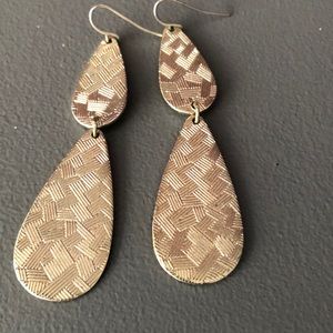 Basket weave Earrings